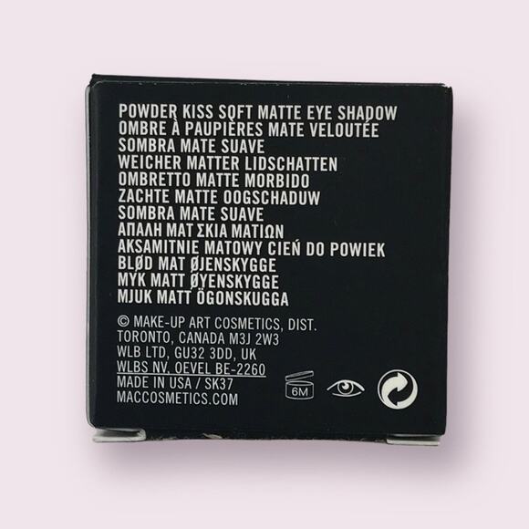 MAC Power Soft Matte Eye Purple Shadow Such A Tulle - Picture 5 of 5